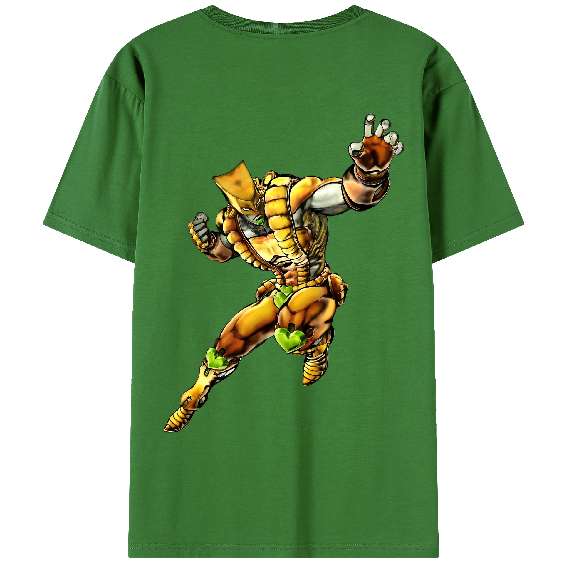（画像用） ジョジョの奇妙な冒険 ディオ?ブランドー JoJo's Bizarre Adventure Dio Brando レディース半袖Tシャツ(バックプリント)
